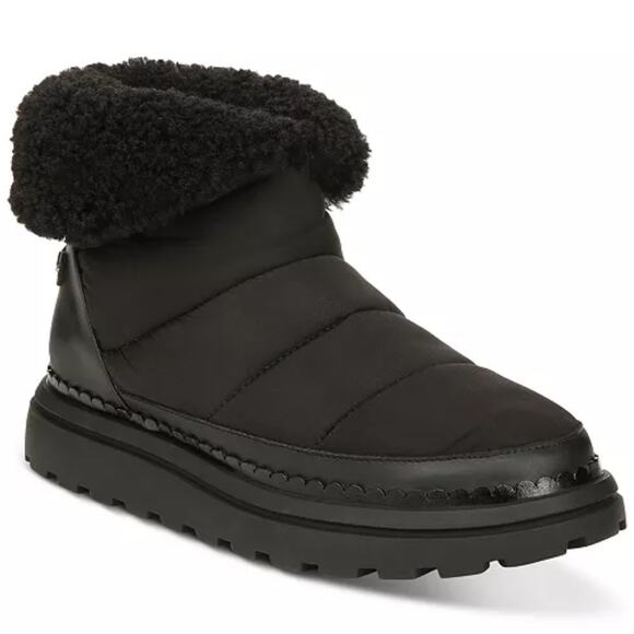 Sam Edelman Ozie Quilted Booties Women's 6.5M Black Boots Shoes Grunge Cozycore - Picture 10 of 10